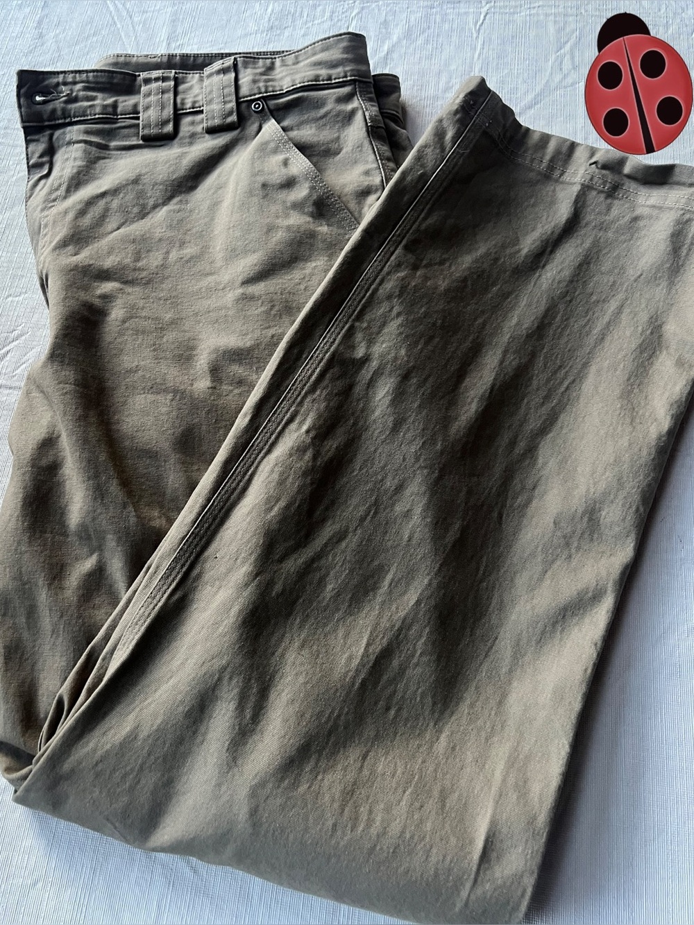 Duluth Trading Co Fire Hose Flex Men's Cargo Pants 38x32 - Picture 4 of 7